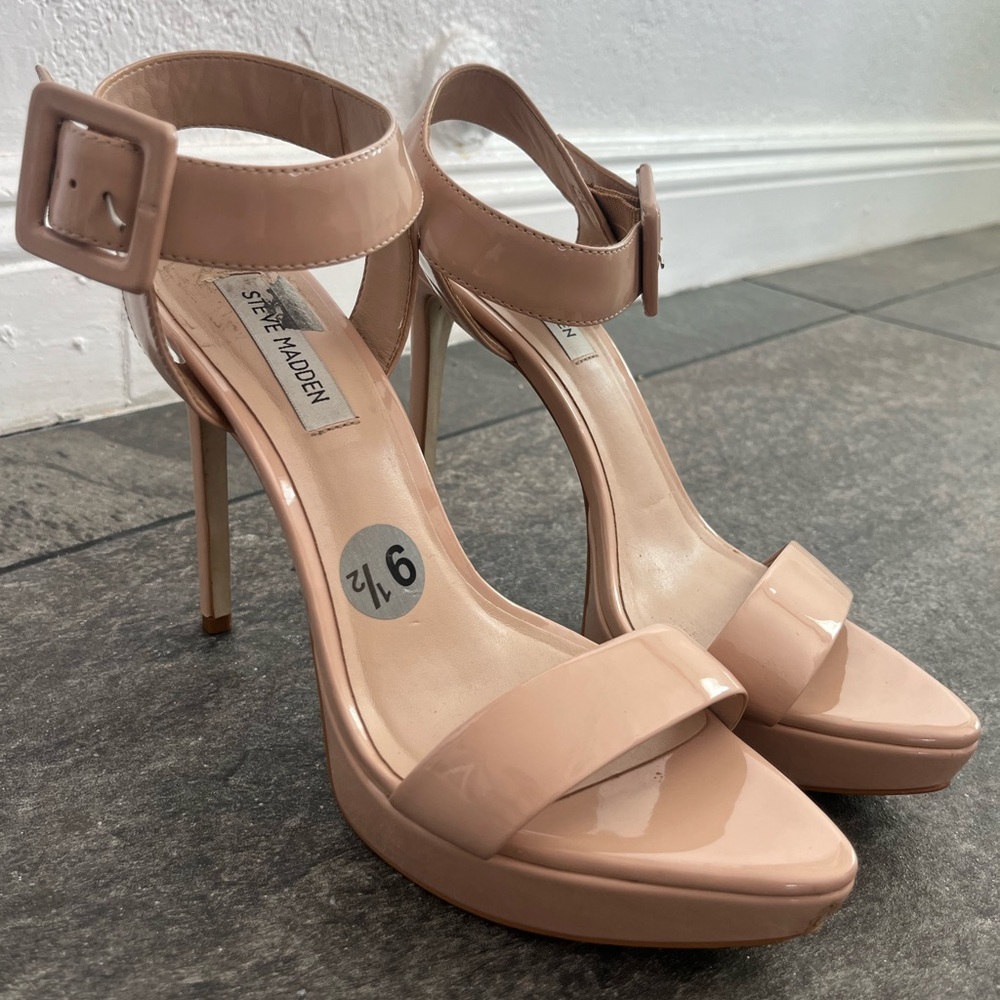 Steve Madden - Jayla Women’s Nude Sandal Heels